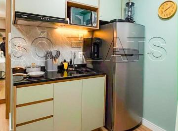 Apartamento · 21m² · 1 Quarto · Studio no Go Balkon, Campo Belo: perto do Shopping Ibirapuera para morar ou investir