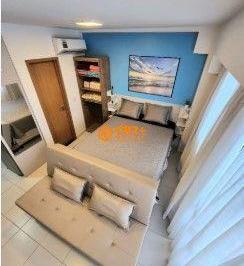 Apartamento · 30m² · 1 Quarto · 1 Vaga · Vendo Studio 30 m2 em Muro alto 01 vaga de garagem, mobiliado em Ipojuca.