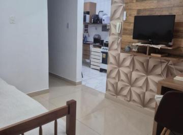 Apartamento · 35m² · 1 Quarto · 1 Vaga · Apartamento mobiliado em Praia Grande, Canto do Forte, 800 metros da praia e próximo ao comércio loc