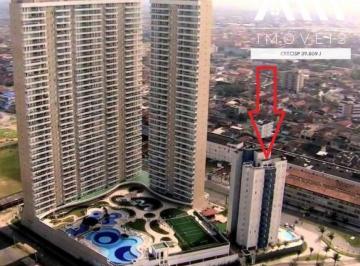 Apartamento · 80m² · 3 Quartos · 2 Vagas · Apartamento 3 dormitórios em Praia Grande, Vila Mirim, PRÉDIO PÉ NA ÁREIA e próximo ao comércio loca