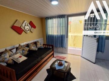 Casa · 42m² · 1 Quarto · 1 Vaga · Casa em condomínio fechado, 1 dormitório transformado em 2 dormitórios, com 42 M² em Praia Grande, j
