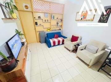 Apartamento · 36m² · 1 Quarto · 1 Vaga · Kitão DIVIDIDO para 01 dormitório com 36 M² em Praia Grande, Vila Mirim, 130 metros da praia e próxi