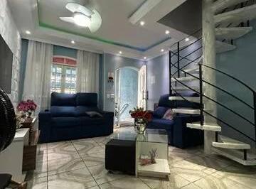 Casa · 150m² · 3 Quartos · 1 Vaga · Excelente Sobrado - Vila Veloso, Carapicuíba / SP