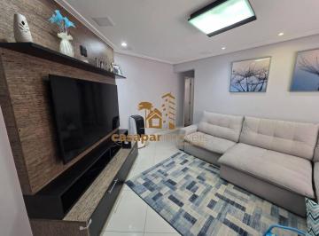 Apartamento · 110m² · 3 Quartos · 2 Vagas · Apartamento mobiliado para locação no Campestre, 110m² com 3 quartos