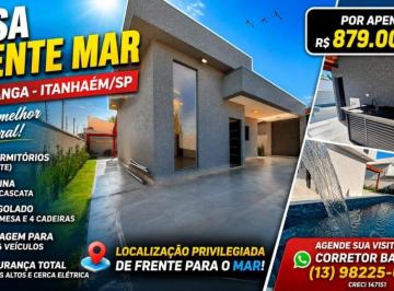 Casa de 3 quartos, Itanhaém · Casa Frente Mar à Venda no Bopiranga – Conforto, Sofisticação e Vista Incrível!