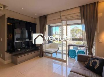 Apartamento · 47m² · 1 Quarto · 1 Vaga · Apartamento mobilido 47m² 1 quarto, 1 banheiro Cambuí Campinas/SP