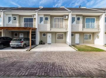 Casa · 101m² · 3 Quartos · 2 Vagas · Sobrado com 100,90m² á venda na Rua Rodolfo Bernardelli no Uberaba - Condomínio River Town