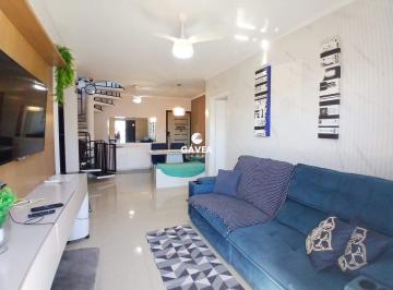 Apartamento · 127m² · 3 Quartos · 2 Vagas · Cobertura à venda no Caiçara em Praia Grande.