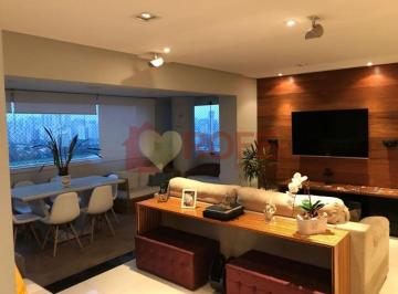 Apartamento · 120m² · 3 Quartos · 2 Vagas · Apartamento mobiliado para locação com 120 m² - Brooklin - São Paulo/SP.