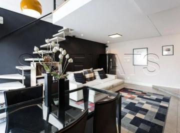 Apartamento · 70m² · 1 Quarto · 1 Vaga · Apartamento duplex com 01 dormitório na Avenida Jamaris, próximo a Estação de Metrô Moema.