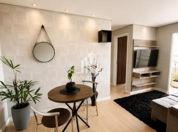 Apartamento · 68m² · 3 Quartos · 2 Vagas · Apartamento Mobiliado para Locação no Condomínio Reserva do Villa Branca, Villa Branca - Jacareí/SP