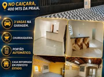 Casa · 70m² · 3 Vagas · Casa térrea com 02 dormitórios, 03 vagas de garagem, espaço goumet, próximo a praia e ao comércio l