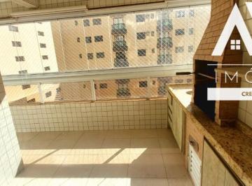 Apartamento · 110m² · 3 Quartos · 2 Vagas · Apartamento 3 Suítes no Canto do Forte - Praia Grande