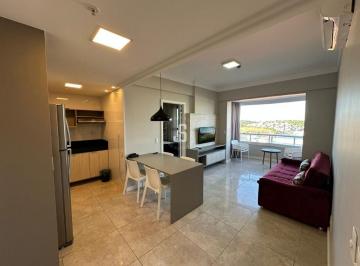 Apartamento · 64m² · 2 Quartos · 1 Vaga · Apartamento 2 suítes à venda no Caminho das Árvores, mobiliado, 64m² e andar alto