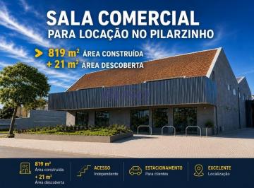 Comercial · 840m² · 4 Vagas · Sala comercial com 840 m2 para locacao no Pilarzinho
