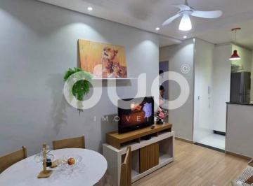 Apartamento · 46m² · 2 Quartos · 1 Vaga · Apartamento 2 Dorms no Campestre, Piracicaba | Porcelanato | 1 Vaga | Portaria 24h e Lazer