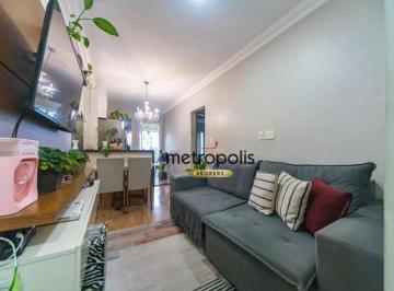 Sala  · Apartamento com 2 dormitórios à venda, 50 m² por R$ 429.000,00 - Campestre - Santo André/SP
