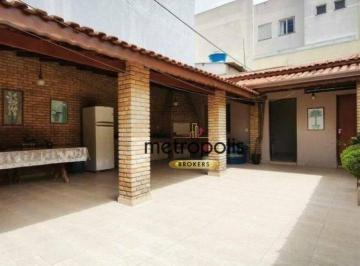 Quintal com Churrasqueira · Sobrado com 3 dormitórios à venda, 247 m² por R$ 980.000,00 - Paraíso - Santo André/SP