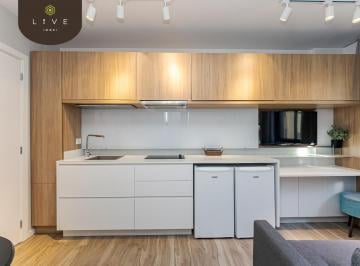 Apartamento · 25m² · 1 Quarto · STUDIO COMPLETO NO BAIRRO MERCÊS | MOBILIADO, EQUIPADO E COM COWORKING