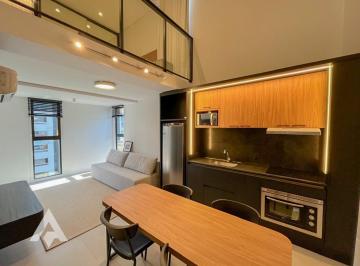 Apartamento · 54m² · 1 Quarto · 1 Vaga · Loft Duplex mobiliado com 54m² para locação por R$ 3.500,00 - Bairro: Vila Nova - Blumenau - SC.