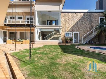 Casa · 985m² · 5 Quartos · Casa de Alto Padrão no Residencial Villa Solaia – Tamboré – Barueri/SP