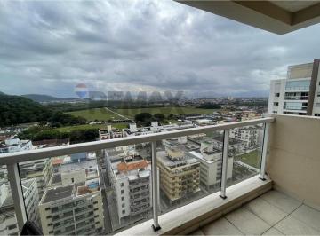 Apartamento · 71m² · 2 Quartos · 2 Vagas · Apartamento a venda no Guarujá/SP com 2 quartos (1 suíte) Varanda vista Porto Santos Lazer Completo