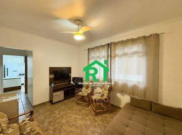 Sala · Apartamento com 1 quarto, 1 vaga à venda em Jardim Astúrias, Guarujá