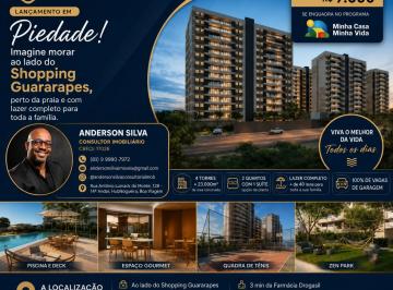 Apartamento de 2 quartos, Jaboatão dos Guararapes · More ao Lado do Shopping Guararapes com Lazer Completo | Renda R$ 7 Mil| MCMV