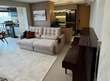Sala · Apartamento à venda com 82m², 4 quartos e 2 vagas - MOBILIADO