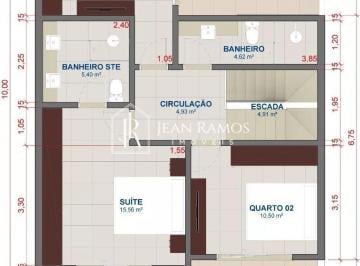 Casa · 127m² · 3 Quartos · Sobrado para venda, 3 quarto(s), Cajuru, Curitiba