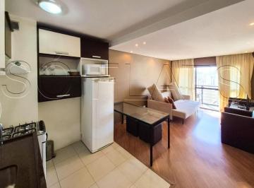 Apartamento · 42m² · 1 Quarto · 1 Vaga · Flat à venda no Jardim Paulista com varanda próximo à Avenida Paulista e Parque Ibirapuera