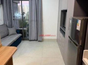 Apartamento · 25m² · 1 Quarto · Studio com 1 dormitório para alugar, 25 m² por R$ 3.477,38/mês - Jardim Aurélia