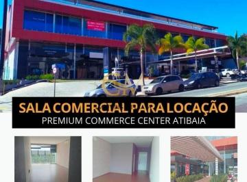 Comercial · 50m² · 1 Vaga · SALA COMERCIAL PARA LOCAÇÃO – PREMIUM COMMERCE CENTER | ATIBAIA/SP