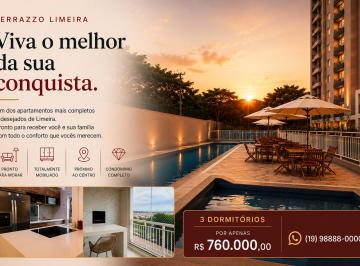Apartamento de 3 quartos, Limeira · * APARTAMENTO - TERRAZZO LIMEIRA