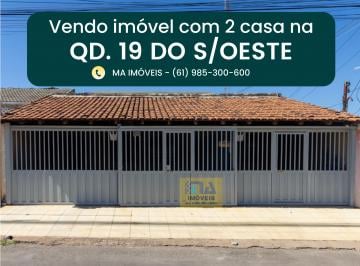 Casa de 7 quartos, Gama · Vendo imóvel na Quadra 19 do Setor Oeste do Gama
Imóvel com duas casas e garagem individual