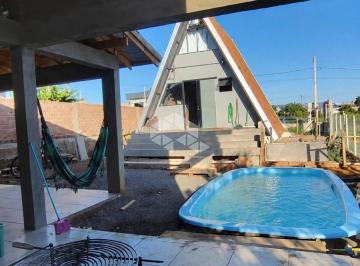 Casa · 112m² · 1 Quarto · Casa estilo cabana com piscina em Estância Velha