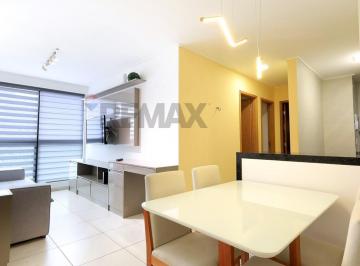 Apartamento · 55m² · 2 Quartos · 1 Vaga · Apartamento mobiliado e equipado com 55m com 2 quartos, sendo 1 suíte, área de serviço, wc social e 