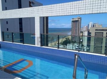 Apartamento · 37m² · 1 Quarto · 1 Vaga · Apartamento de 1 quarto em Piedade na quadra do mar com vista vislumbrante