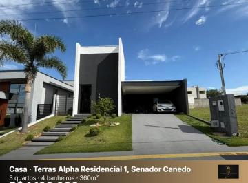 Casa · 180m² · 3 Quartos · 4 Vagas · Casa à Venda - Terras Alpha 1 | Senador Canedo - GO