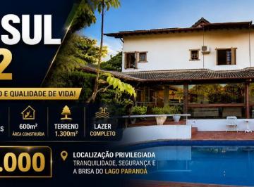 Casa · 700m² · 5 Quartos · 4 Vagas · linda casa colonial na QL 22