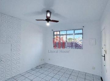 c546b475d111495fdf16bd7862d25b27e3ff7748 · Apartamento com 1 dormitório para alugar, 65 m² por R$ 3.000,01/mês - Aparecida - Santos/SP