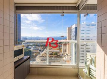 c294ae2eadc067f9185a3c98c62c6785d9d5653b · Apartamento com 2 dormitórios para alugar, 56 m² por R$ 5.500,02/mês - Macuco - Santos/SP