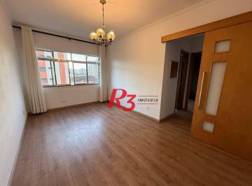 1c33fc8acdb17f9dce0879c52e0e576ebe58ce16 · Apartamento com 2 dormitórios para alugar, 108 m² por R$ 4.800,00/mês - Embaré - Santos/SP