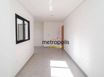Sala · Apartamento com 2 dormitórios à venda, 48 m² por R$ 420.000,00 - Jardim do Estádio - Santo André/SP