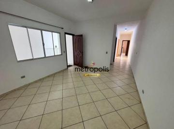 Sala · Casa com 4 dormitórios para alugar, 129 m² por R$ 2.990,17/mês - Parque das Nações - Santo André/SP