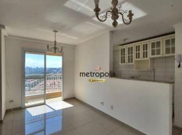 Sala · Apartamento com 2 dormitórios à venda, 55 m² por R$ 360.000,00 - Utinga - Santo André/SP