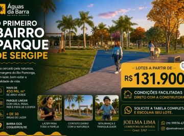 Terreno , Barra dos Coqueiros · Lote no Águas da Barra