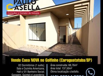 Casa de 2 quartos, Caraguatatuba · VENDE-SE ESTA CASA NOVISSIMA EM CARAGUATATUBA (SP) por 440mil