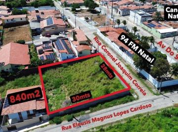 Terreno · 840m² · TERRENO DE ESQUINA 840,00m2 À VENDA EM CANDELÁRIA, NATAL/RN