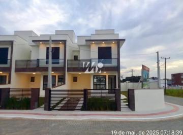 Casa · 100m² · 3 Quartos · 2 Vagas · Sobrado Geminado 3 Quartos com 1 Suíte - Praia de Fora